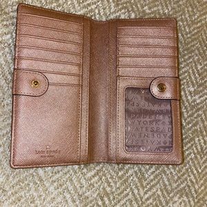 Kate Spade Staci Bifold Wallet- Rose Gold